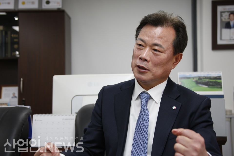 김영태 대한기계설비건설협회 가스공사업협의회 회장. [황무선 기자]